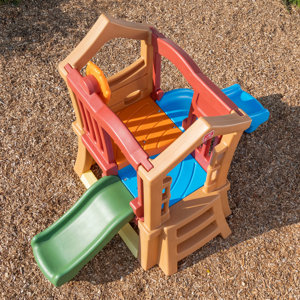 Step2 Play Up Double Slide Climber Reviews Wayfair   Step2 Play Up Double Slide Climber 